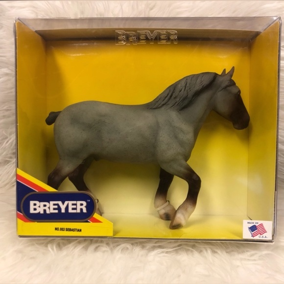 Breyer Sebastian Percheron Horse NIB Model #953 - Picture 2 of 5